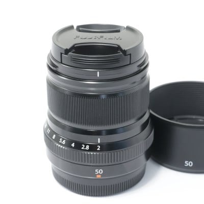 フジノンレンズ XF50mmF2 R WR ブラック
