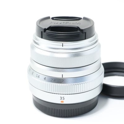 フジノンレンズ XF35mmF2 R WR シルバー