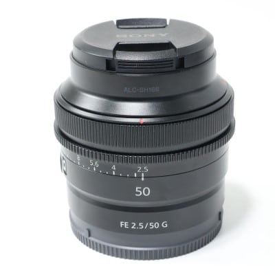 sony ソニー　単焦点レンズ　FE 50mm F2.5 G　中古美品 sony ソニー 単焦点レンズ FE 50mm F2.5 G 中古美品 G Lens [新品]