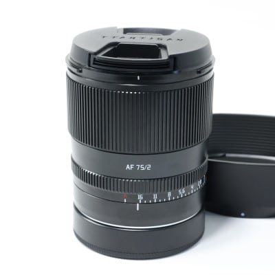 TTArtisan AF 75mm f/2 Lマウント ブラック