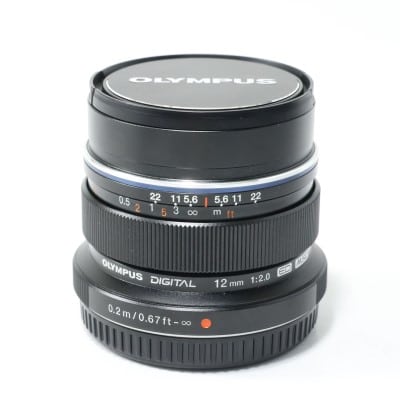 M.ZUIKO DIGITAL ED 12mm F2.0 ブラック