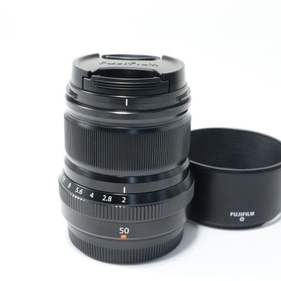 フジノンレンズ XF50mmF2 R WR ブラック