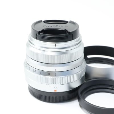 フジノンレンズ XF35mmF2 R WR シルバー