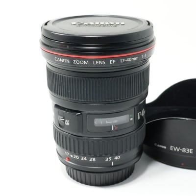 14367 極上品 Canon EF 17-40mm F4 L キヤノン EF17-40mm F4L USM - キヤノンカメラミュージアム