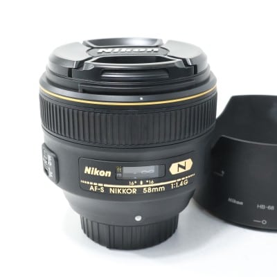 AF-S NIKKOR 58mm f/1.4G