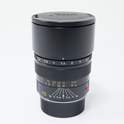 ズミクロン M 90mm F2 Ver.4 ブラック E55