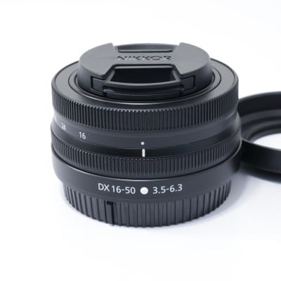 Nikon NIKKOR Z DX 16-50mm f/3.5-6.3 VR ブラック ABランク 中古