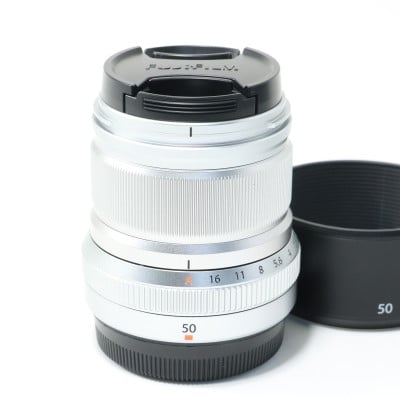 フジノンレンズ XF50mmF2 R WR シルバー