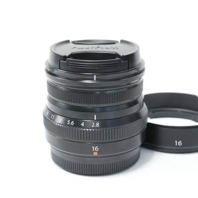 フジノンレンズ XF16mmF2.8 R WR ブラック