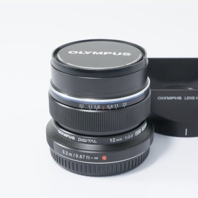 M.ZUIKO DIGITAL ED 12mm F2.0 ブラック