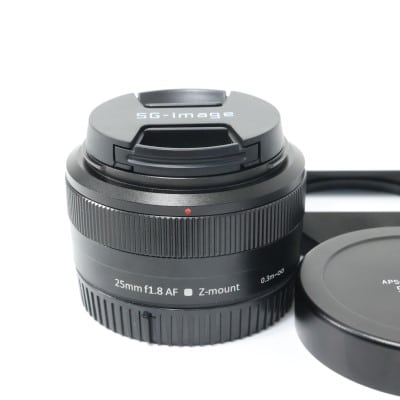SG-image AF 25mm F1.8 ニコンZマウント APS-C ブラック