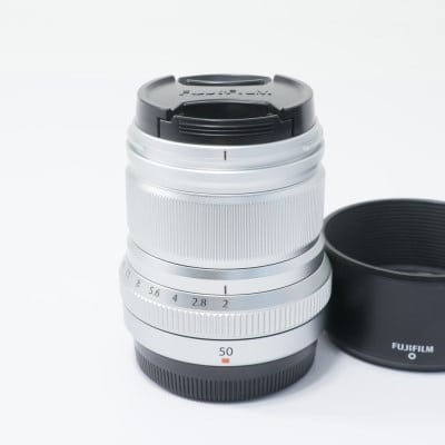 フジノンレンズ XF50mmF2 R WR シルバー