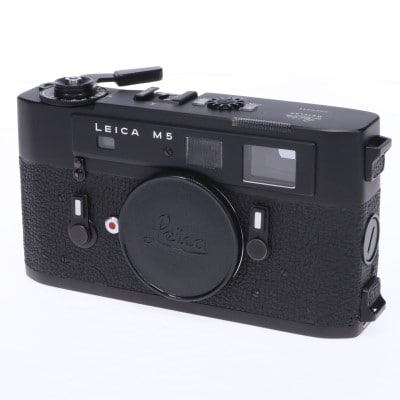 ジャンク　LEICA ライカ　M5 ブラック　フィルムカメラ Leica M5 前期 ブラック 中古 C2120190195961｜中古通販フジヤカメラ