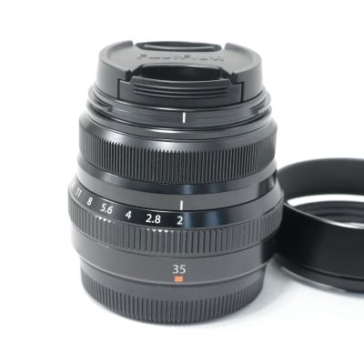 フジノンレンズ XF35mmF2 R WR ブラック