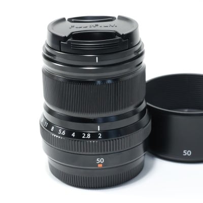 フジノンレンズ XF50mmF2 R WR ブラック