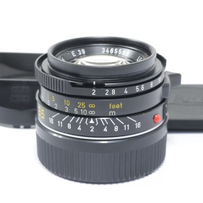 ズミクロン M 35mm F2 ブラック 7枚玉 後期 11310