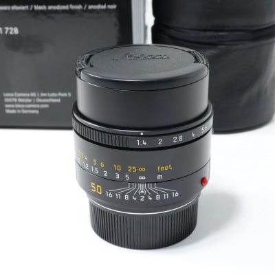ライカ ズミルックスM f1.4/50mm ASPH. ブラック 11728