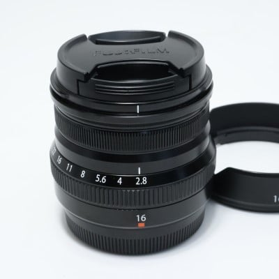 フジノンレンズ XF16mmF2.8 R WR ブラック