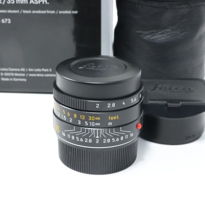 ライカ ズミクロンM f2/35mm ASPH. ブラック 11673