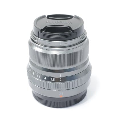 フジノンレンズ XF 23mm F2 R WR グラファイト