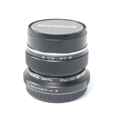 M.ZUIKO DIGITAL ED 12mm F2.0 ブラック