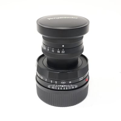 APO-LANTHAR 50mm F3.5 VM Type I マットブラックペイント