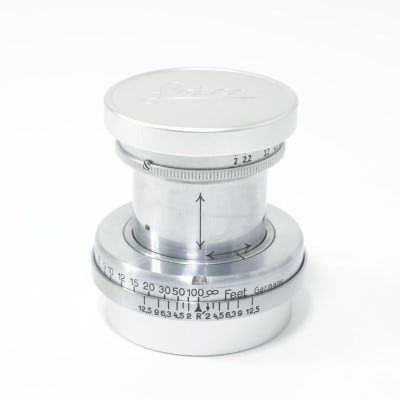 ズマール L 50mm F2 クロム 先白