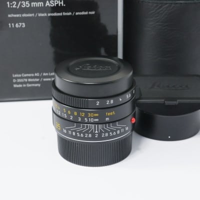 ライカ ズミクロンM f2/35mm ASPH. ブラック 11673