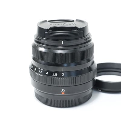 フジノンレンズ XF35mmF2 R WR ブラック