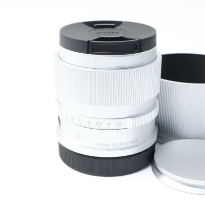 Sigma 90mm F2.8 DG | Contemporary Lマウント シルバー