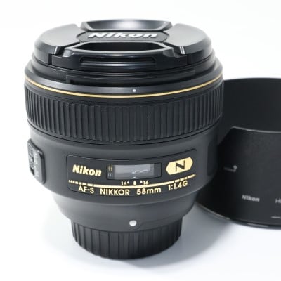 AF-S NIKKOR 58mm f/1.4G
