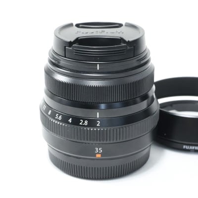 フジノンレンズ XF35mmF2 R WR ブラック