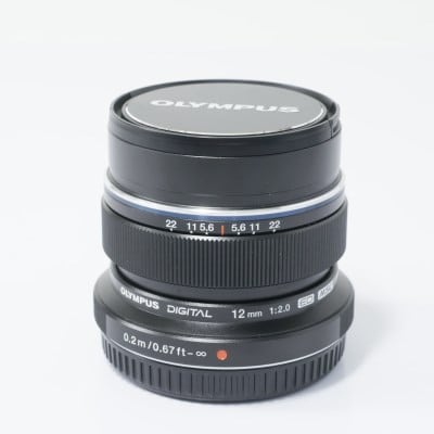 M.ZUIKO DIGITAL ED 12mm F2.0 ブラック
