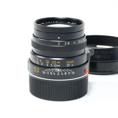 ズミクロン M 50mm F2 Ver.2 ブラック