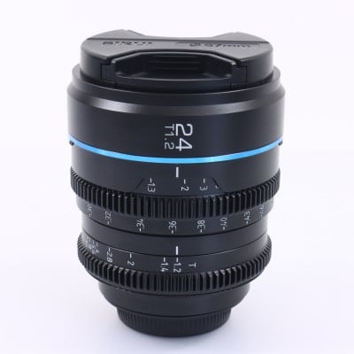24mm T1.2 APS-C/S35 シネマレンズ MFT/ブラック MS24M-B-JP