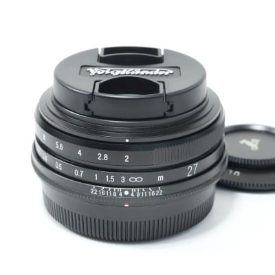 ULTRON 27mm F2 ブラック X-mount