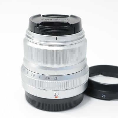 フジノンレンズ XF23mmF2 R WR シルバー