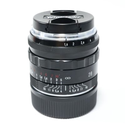 NOKTON Vintage Line 28mmF1.5 Aspherical Type II ブラックペイント