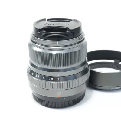 フジノンレンズ XF 23mm F2 R WR グラファイト