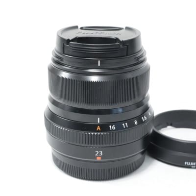 フジノンレンズ XF23mmF2 R WR ブラック