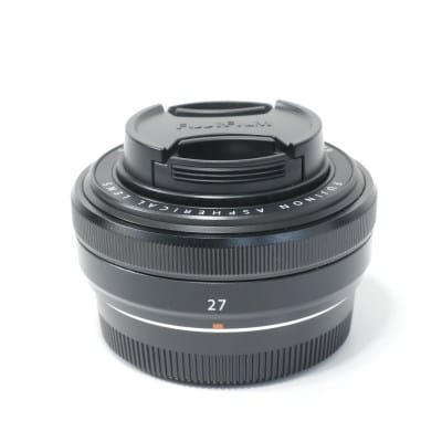 フジノンレンズ XF27mmF2.8 ブラック