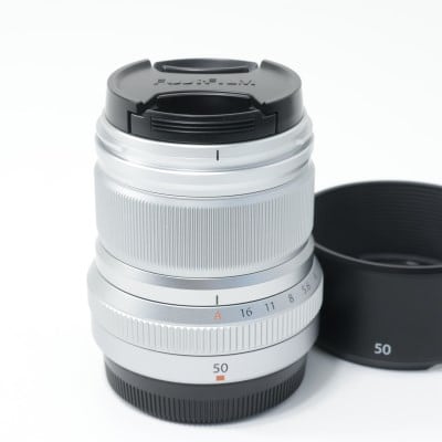 フジノンレンズ XF50mmF2 R WR シルバー