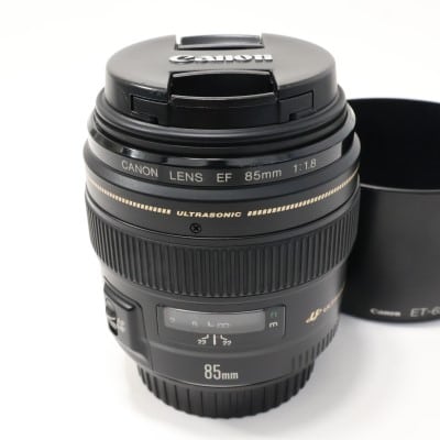 ★訳あり品★ Canon キャノン EF 85mm F1.8 USM Canon EF 85mm f1.8 USM Camera Lens with box, original