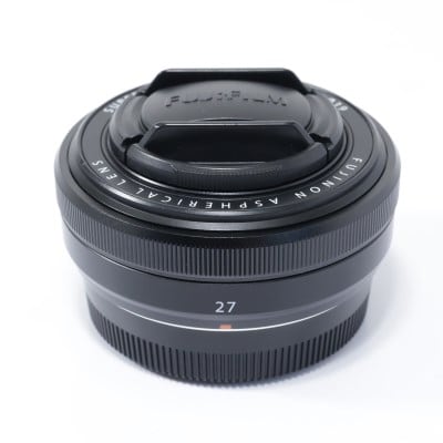 フジノンレンズ XF27mmF2.8 ブラック
