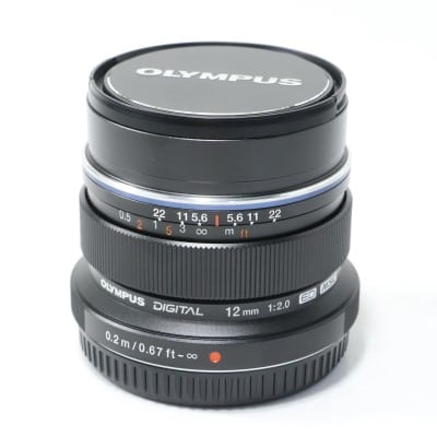 M.ZUIKO DIGITAL ED 12mm F2.0 ブラック