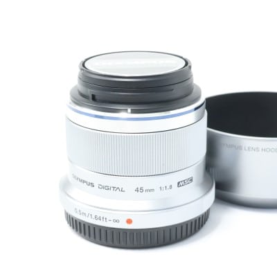 M.ZUIKO DIGITAL 45mm F1.8 シルバー