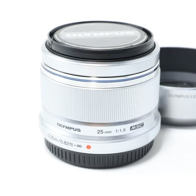 M.ZUIKO DIGITAL 25mm F1.8 シルバー