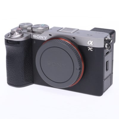 【美品】 SONY α7C Ⅱ ボディ ブラケット付き SONY α7C II ボディ シルバー ILCE-7CM2S 中古 C2120198780817