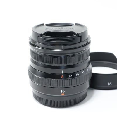 フジノンレンズ XF16mmF2.8 R WR ブラック