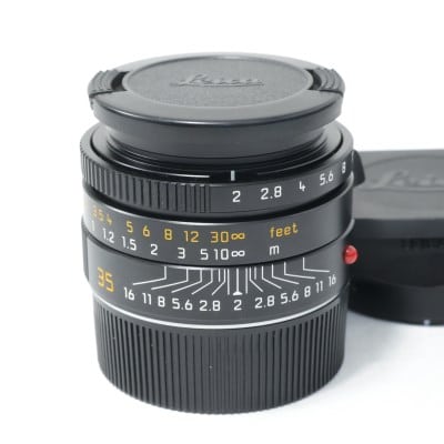 ズミクロン M 35mm F2 ASPH ブラック 6bit